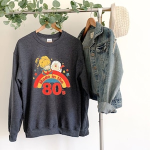 Made In The 80's Shirt, Birthday Gifts For Women And Men, Birthday Party Tee, 80's Cartoons T-Shirt,   Cartoon Characters Rainbow Shirt,
