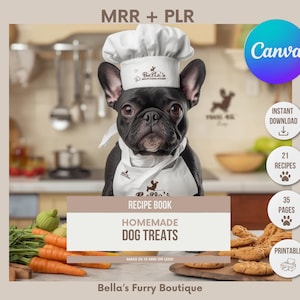 Homemade Dog Treats Recipe Book Master Resell Rights Cook Book For Dog Owners Dog Food Recipes Done For You MRR PLR