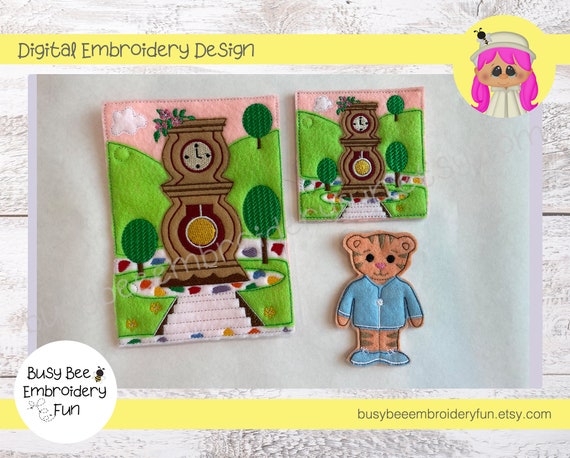 Daniel Dad Tiger Neighborhood Inspired Finger Puppet - Etsy