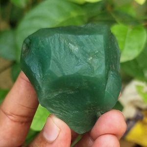 Natural Jade Raw, Crystal Healing Rough , Excellent Green Jade Loose Raw , Natural Green Jade |