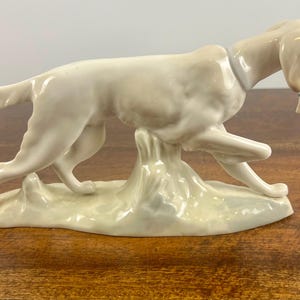 Rare Lladro Hunting Dog Figurine – Unsigned, Apprentice Work