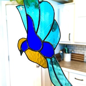 Blue bird suncatcher