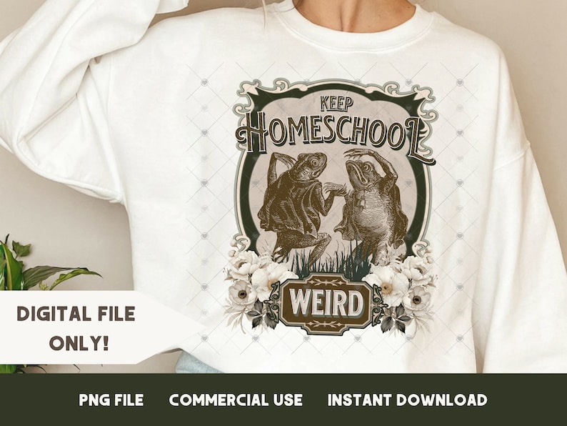 Keep homeschool weird png sublimation design Homeschool mama shirt PNG designs Homeschool mom Instant download teacher png tshirt dtf design image 2