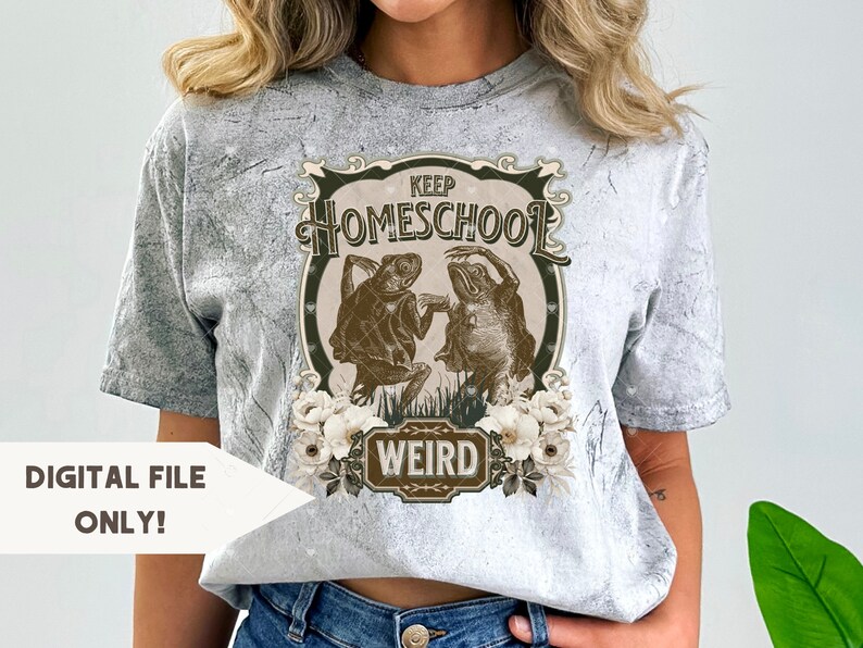 Keep homeschool weird png sublimation design Homeschool mama shirt PNG designs Homeschool mom Instant download teacher png tshirt dtf design image 4