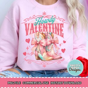 Howdy Valentine Png, Retro Valentine Png, Howdy Png, Vintage Cowboy Valentine Png, Howdy Valentine Sublimation, Western Valentine Png, Liebe
