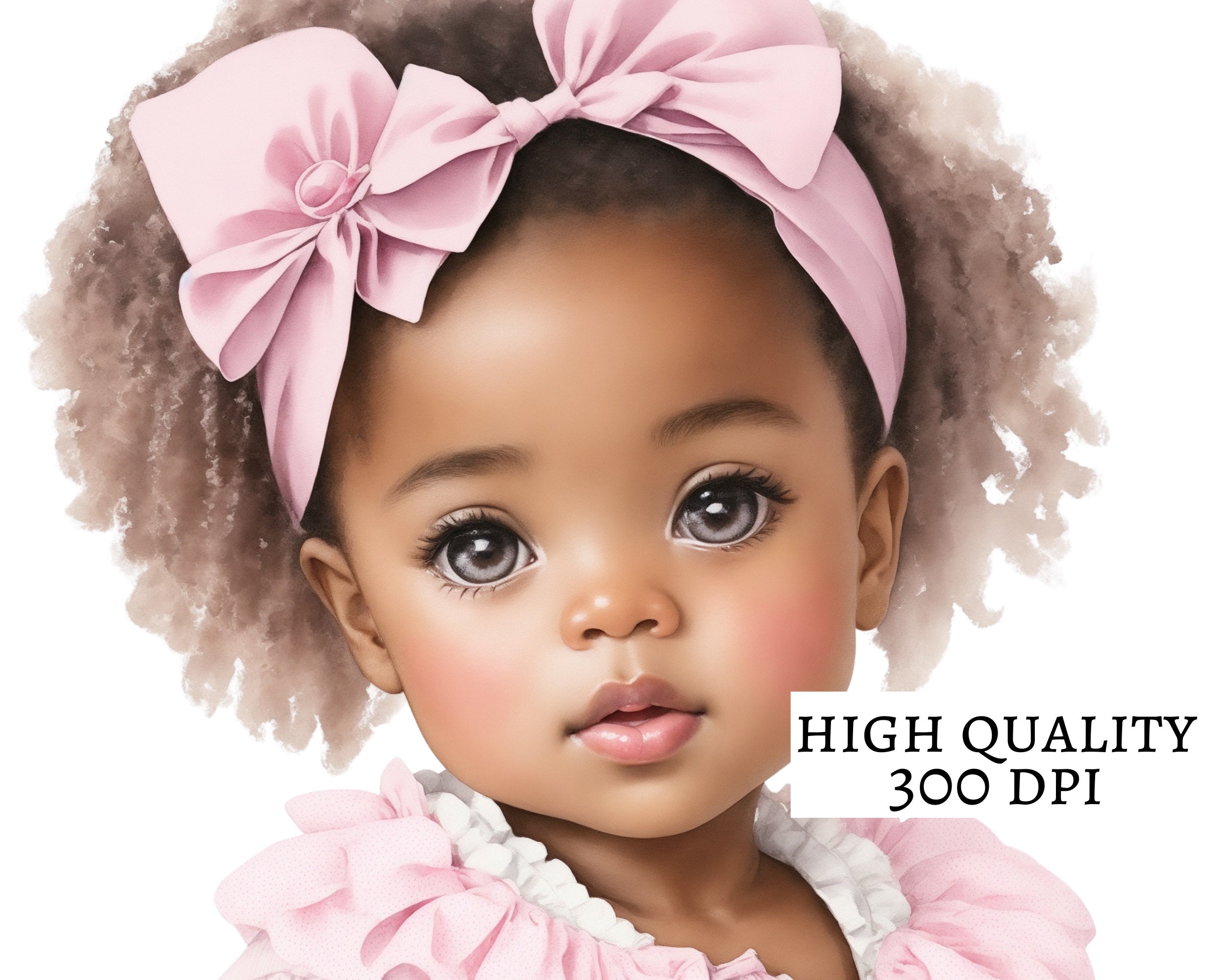 Baby Girls CLIPART PNG Files Commercial Use Transparent Etsy