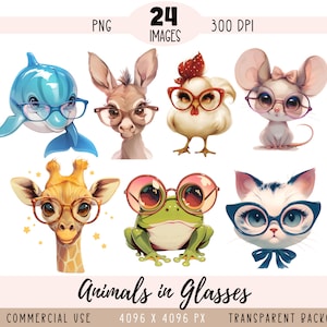 Tiere in Gläsern CLIPART PNG-Dateien, Giraffe Elefant Frosch Delfin Maus Huhn Strauß Kuh Katze Hund Kommerzielle Nutzung Transparenter Hintergrund