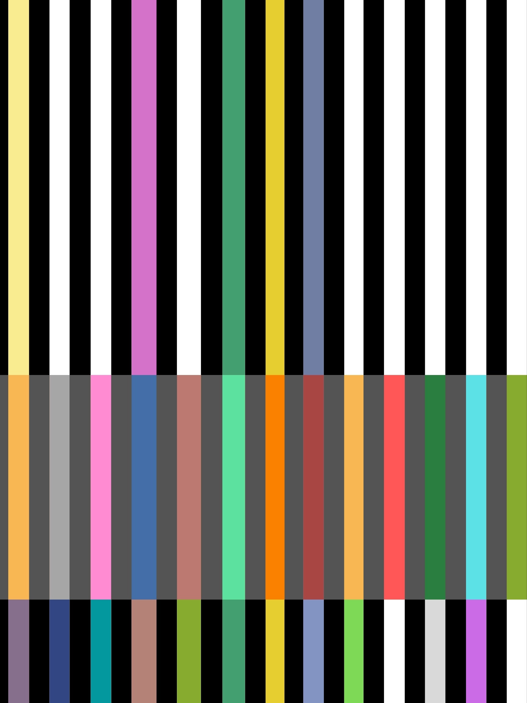 INSTANT DOWNLOAD Colorful Stripes Art Print, Set of 2, Abstract Poster ...