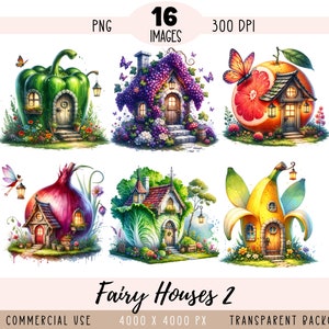 File PNG CLIPART Fairy Houses, Sublimazione di Onion House, Frutta, Bacca, Verdure, Pomodoro, Kiwi, Fata del giardino, Uso commerciale Sfondo trasparente