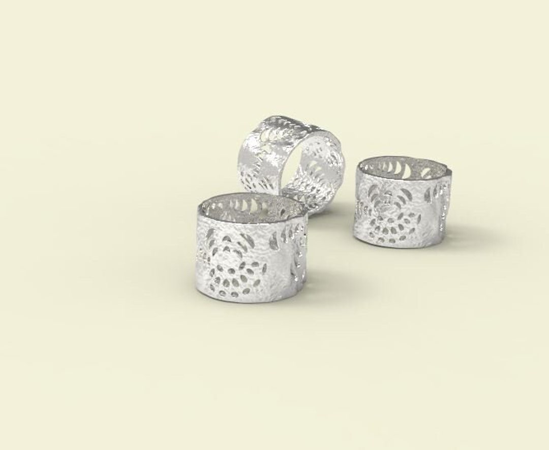 Napkin Ring Holder Set (6) main image 1