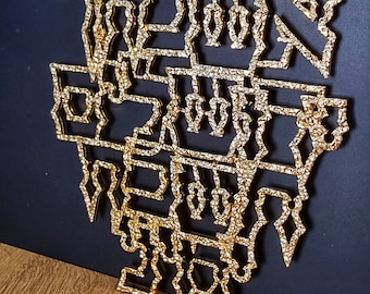 Jerusalem Blessing, Jewish Metal Wall Art, Judaica  Gift, Holiday Gift, Holy Land Gift, אם אשכחך ירושלים, If I Forget