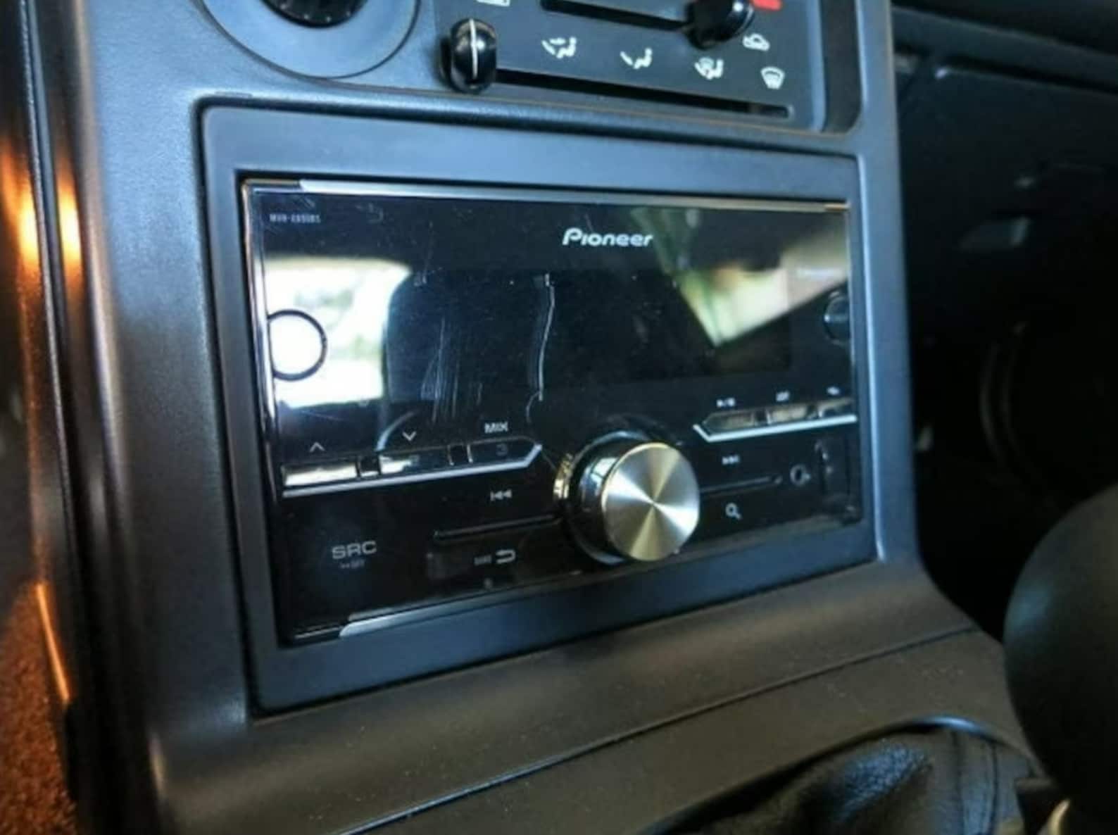 WIKIBB For Mazda Miata NA Double Din Head Unit Bezel, 2DIN Frame, Fits 7" Atoto Radio