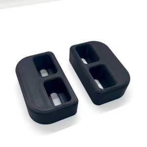 Mazda Miata Door Bushing Kit | Set of 2 Reinforced Door Bushings | MX5 Miata from 1990 - 2005 | na nb nc Miata  | 3D Printed ABS Part
