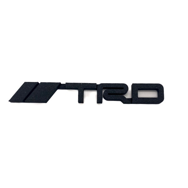 Toyota TRD Black Badge | Custom Black Emblem | Classic TRD Off Road Tacoma Tundra 4Runner | ABS Part | Toyota Racing Development Badge