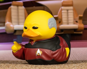 TUBBZ Star Trek Jean-Luc Picard Duck Vinyl Figure XL – Official Star Trek Merchandise – TV Movies & Video Games