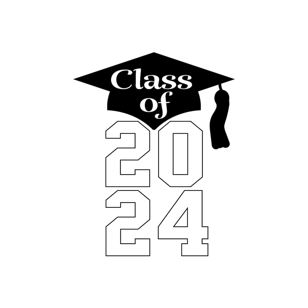 Class of 2024 Grad, Graduation 2024, Class of 2024, Graduate, Clipart