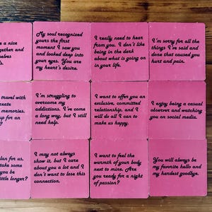 MESMO DIA 12 Mensagens de Amor da sua pessoa (somente cartões)
