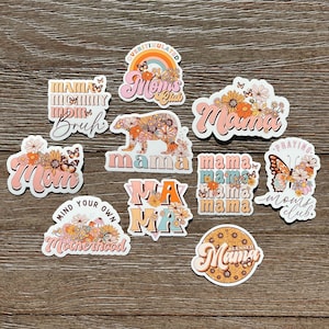 Mama Sticker Pack, Mom Stickers for Water Bottle, Best Gift for Mom, Best Gift for Her, Boho Mom Sticker, Praying Mom, Christian Mom Sticker