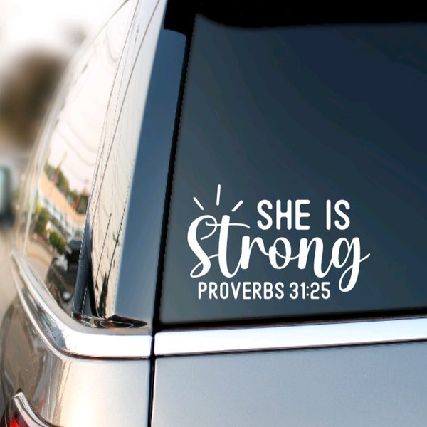 Car Bible Verse Stickers Etsy