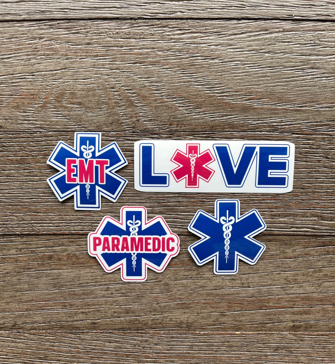 Emt Stickers, Ems Sticker, Emt Gift, Ems Gift, Paramedic Stickers, Paramedic Gift, Emergency