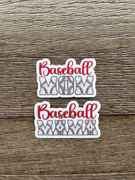 Baseball Mom Sticker, Baseball Mom Gift Ideas, Baseball Mama Sticker, Baseball Mama Gift, Baseball Stickers for Water Bottle, Proud Mom Gift