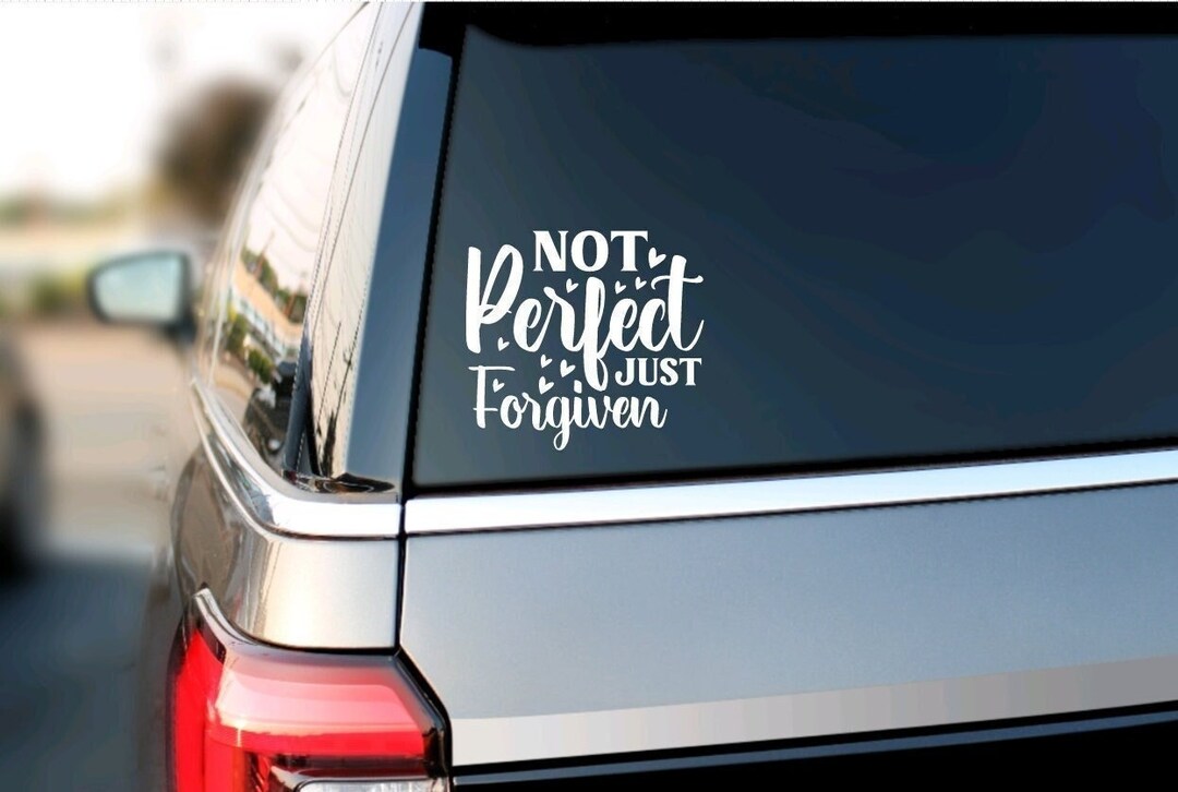 Bible Verse Car Decal, Bible Verse Sticker, Bible Decals, Religious
