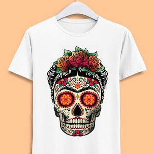 Camiseta calavera Etsy Canada