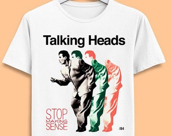 Talking Heads Stop Making Sense Punk Rock Music Unisex  Mens Womens Gift Cool Music Fashion Top  Retro Tee T Shirt T1620