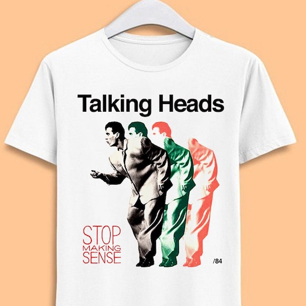 Talking Heads Stop Making Sense Punk Rock Music Unisex  Mens Womens Gift Cool Music Fashion Top  Retro Tee T Shirt T1620