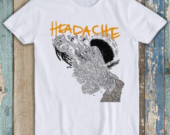 Big Black Headache Music Noise Rock Atomizer Scratch Acid Gift Tee T Shirt T2102