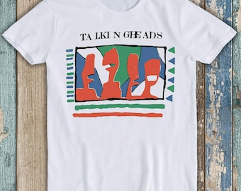Talking Heads Anime Cartoon Exclusive Vinyl Music Retro Gift Tee T Shirt T7223