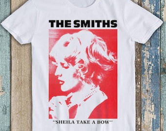 The Smiths Sheila Take A Bow Meme Unisex Design Mens Womens Gift Cool Music Fashion Gamer Cool Top Retro Tee T Shirt 7208