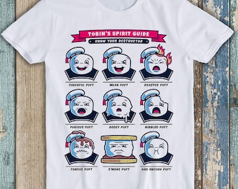 Stay Puft Ghostbusters Collage 80s Cult Film Marshmellow Best Seller Funny Meme Top Gift Tee T Shirt T1546
