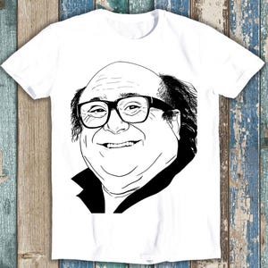 Danny Devito Skådespelare Film Film Amerikansk USA Unisex Herr Dam Gåva Cool Musik Mode Topp Retro T-shirt T175