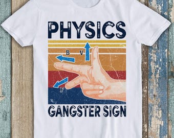 Mister Tee Herren Gang Signs Tee T-Shirt, White, S