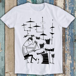 Play That Beat Drummer Drums Classic Jazz Rock Best Seller Funny Meme Top Unisex Gift Tee T Shirt T526