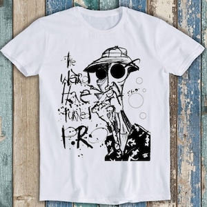 Hunter Thompson Fear Loathing Las Vegas Movie Art Funny Gift Tee T Shirt T1357