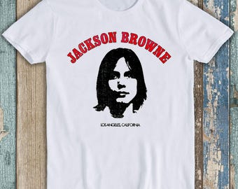 Jackson Browne T Shirt B585 Los Angeles California Music