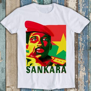 Thomas Sankara Lumumba Marxist Burkina Faso Revolutionary African Best Seller Funny Meme Top Unisex Gift Tee T Shirt T1001