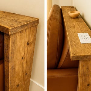 Behind the Couch Console Table Plans