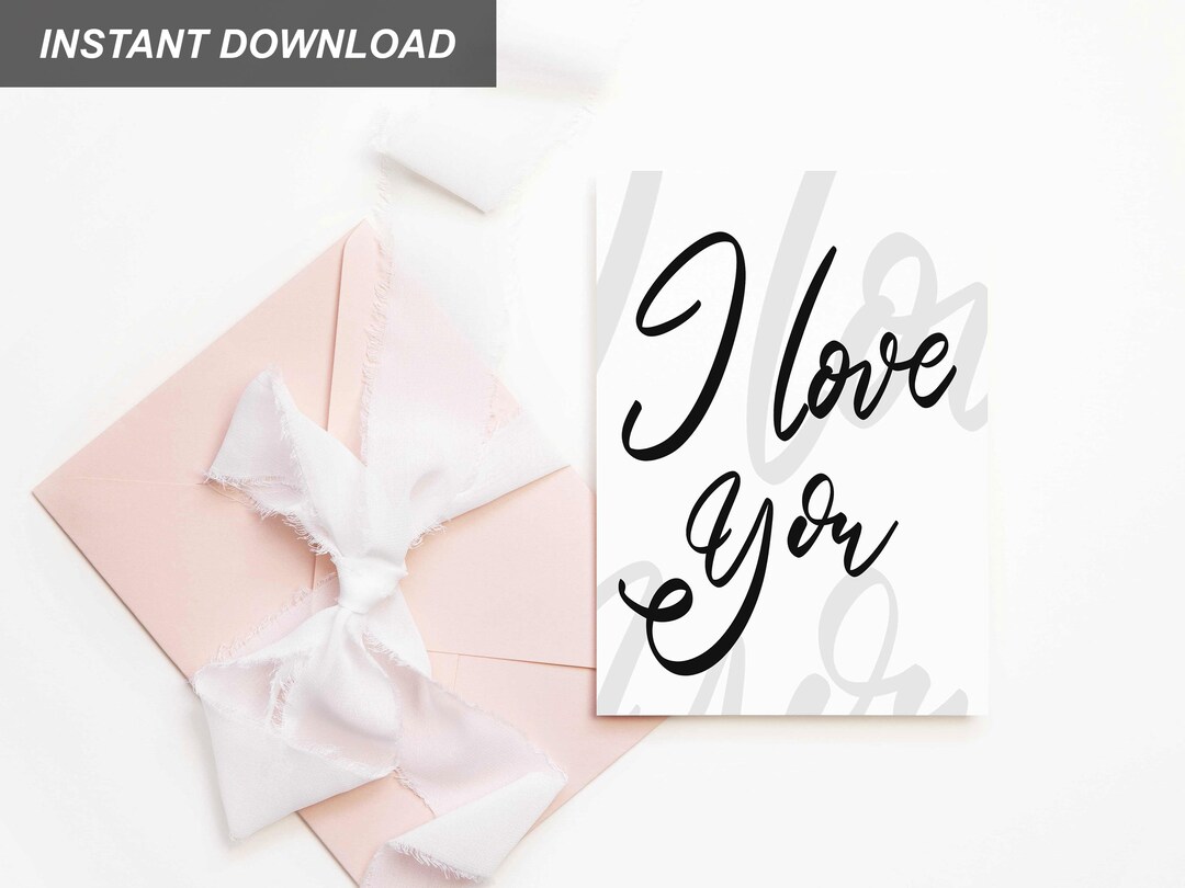 I Love You card main image 0