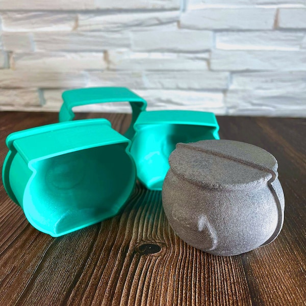 Cauldron Bath Bomb Mold - 3D Mold