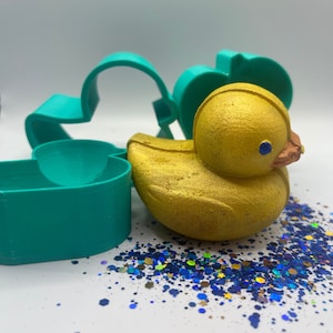 Molde para bomba de baño de pato // Moldes 3D