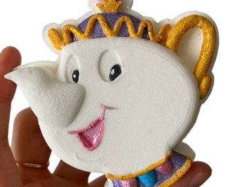 Molde para bomba de baño Mrs Potts, La bella y la bestia