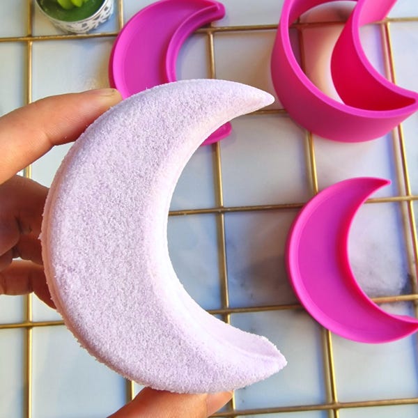Moon Bath Bomb Mold