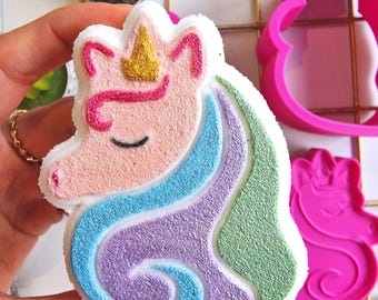 Unicorn Bath Bomb Mold /  Fantasy Mold