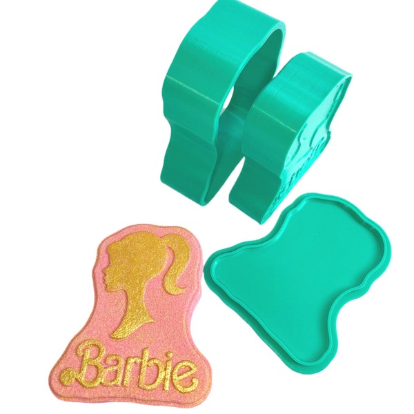 Barbie Bath Bomb Mold // Barbie Fans // Perfect for gift // 3 Pieces