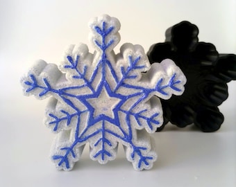 Snowflake Bath Bomb Mold // 1 Piece