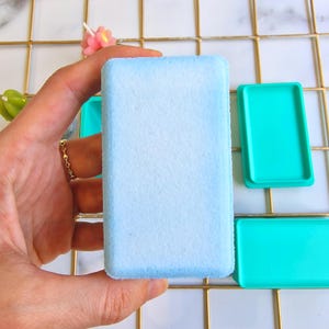 Rectangle Bath Bomb Mold // Shampoo Bar // Soap Mold