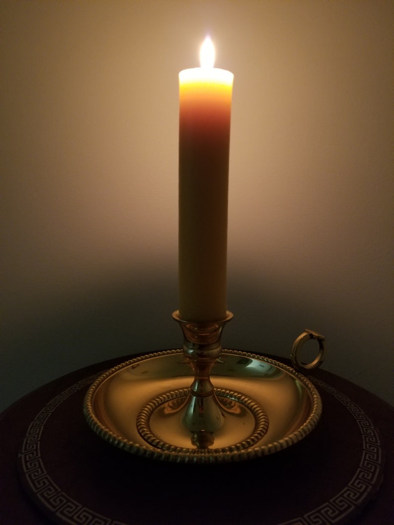 Candleworks Beeswax Pillar Candles - Thumbnail 3
